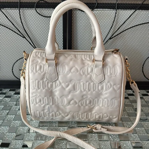 Juicy Couture Beige Satchel bag with crossbody strap - Picture 7 of 10